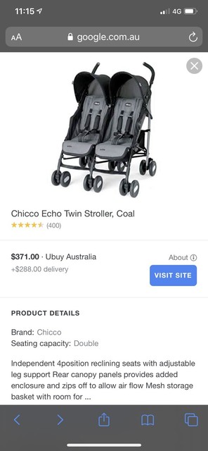 twin stroller gumtree